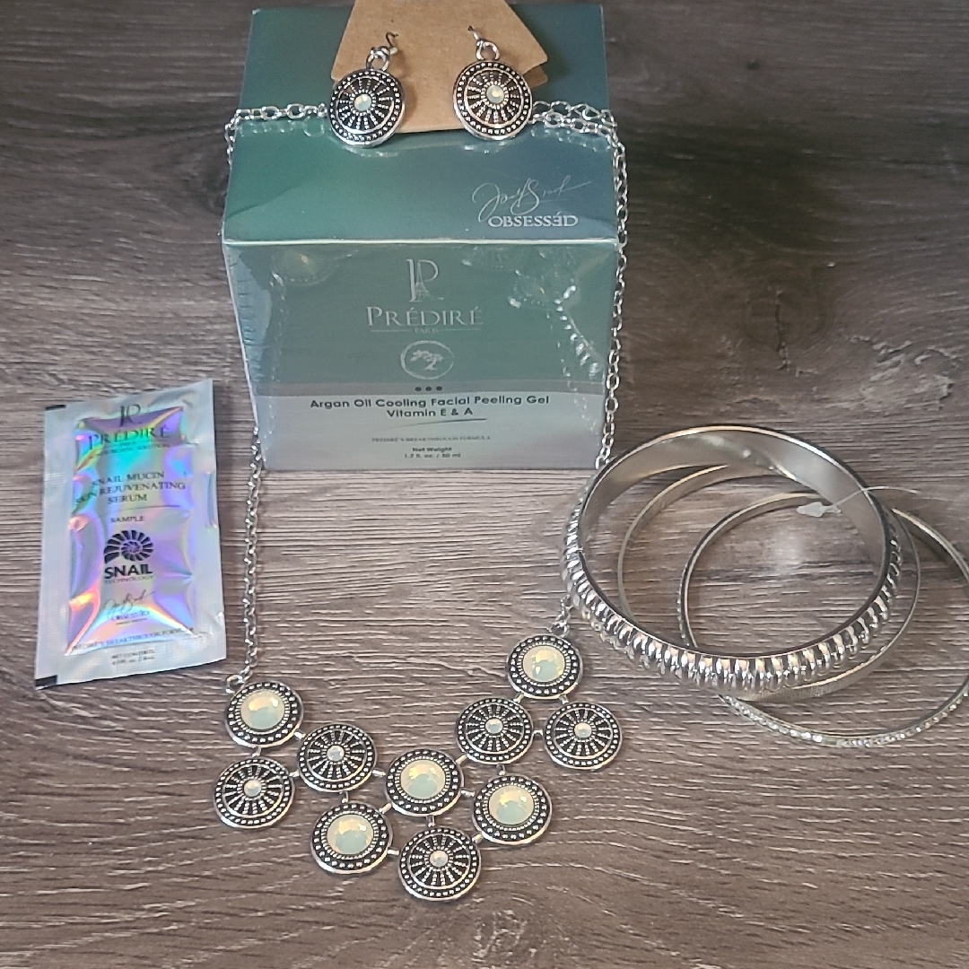 Predire Paris Argan Oil Cooling Facial Gel And Snail Mucin Serum Sample